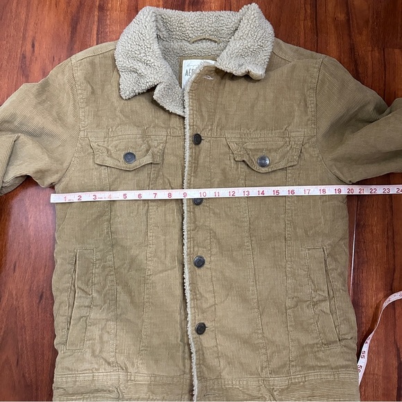 Aeropostale Corduroy Sherpa Lined Jacket Size Small - Picture 6 of 8